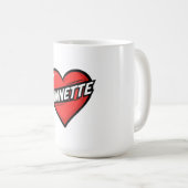 Mug Love Annette (Devant droit)