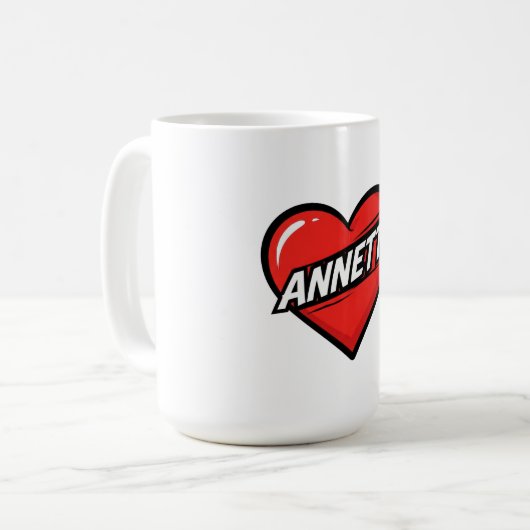 Mug Love Annette (Devant gauche)