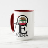 Mug LOVE Aptos CA (Devant gauche)