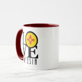 Mug LOVE Artesia 11oz (Devant gauche)