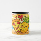 Mug Love at First Slice - Pizza Meets Pineapple (Centre)