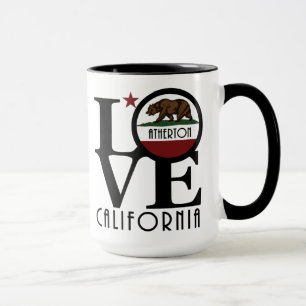 Mug LOVE Atherton California 15oz