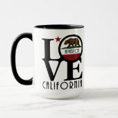 Mug LOVE Atherton California 15oz (Gauche)