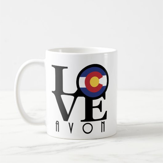 Mug LOVE Avon 11oz (Gauche)