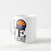 Mug LOVE Avondale Arizona 11oz (Devant gauche)