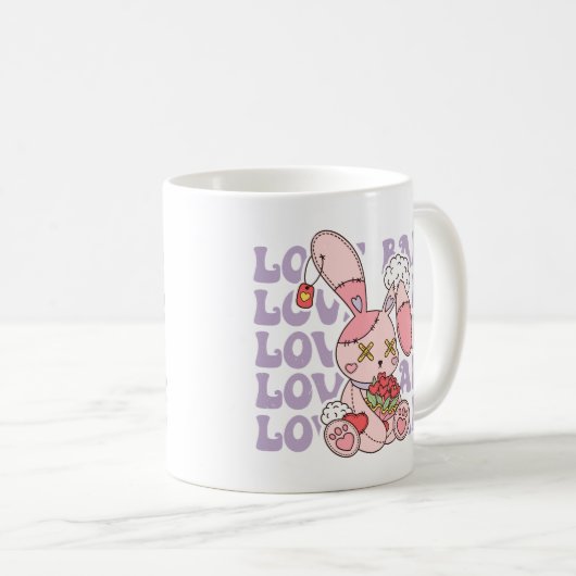 Mug Love Babe Valentine Bunny (Devant droit)