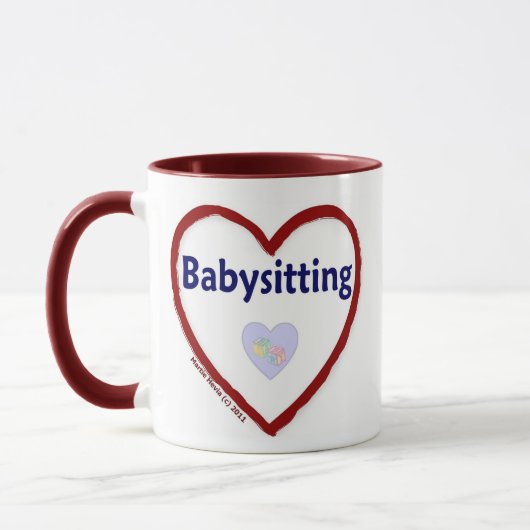 Mug Love Babysitting (Gauche)