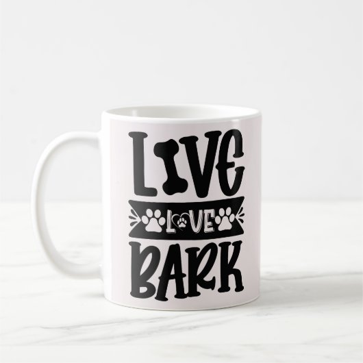 Mug Love Bark (Gauche)