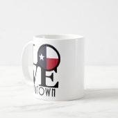Mug LOVE Baytown Texas 11oz (Devant gauche)