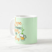 Mug Love & Beer St. Patrick’s Day Fun-61146 Sweat - sh (Devant gauche)