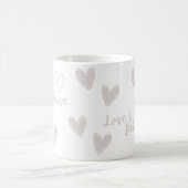 Mug Love & Believe Valentines jour blanc Collection (Centre)
