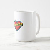 Mug Love Belinda (Devant droit)