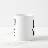 Mug Love - Belize Flag (Centre)