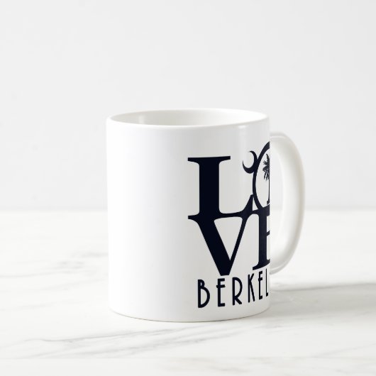 Mug LOVE Berkeley SC 11oz (Devant droit)