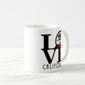 Mug LOVE Biggs Californie (Devant droit)