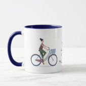 Mug Love Biking tellement de citations amusantes dire (Gauche)
