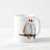 Mug Love Birds Cute Couple (Devant droit)