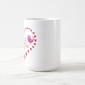Mug Love Birds Saint-Valentin - Cadeau Personnalis (Centre)