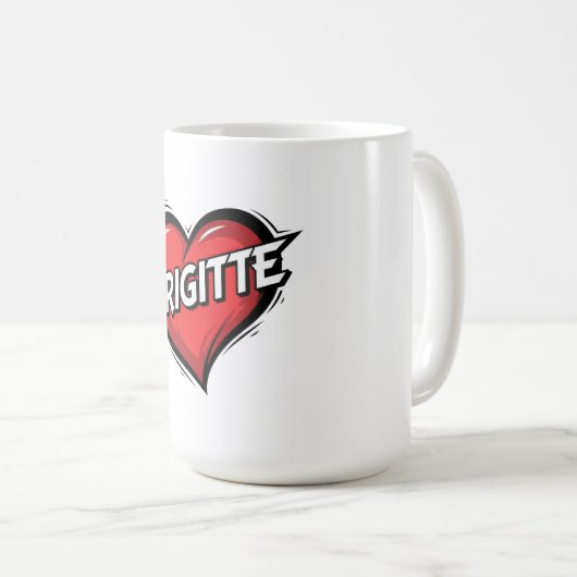 Mug Love Brigitte (Devant droit)