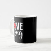 Mug Love Bug Cute Valentine's Day Party Ladybug (Devant gauche)