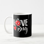 Mug Love Bug Cute Valentine's Day Party Ladybug (Gauche)