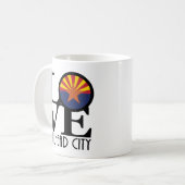 Mug LOVE Bullhead City 11oz (Devant gauche)
