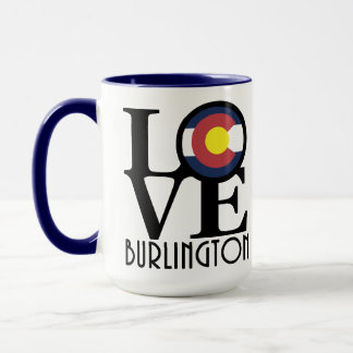 Mug LOVE Burlington Colorado 15oz