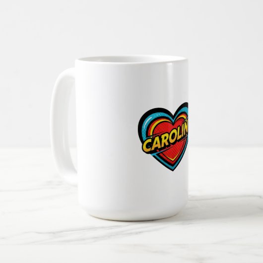 Mug Love Caroline (Devant gauche)