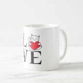 Mug Love Cats (Devant droit)