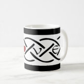 Mug Love Celtic Knot (Devant droit)