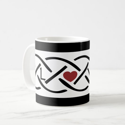 Mug Love Celtic Knot (Devant gauche)