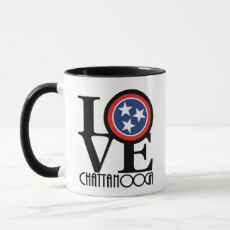 Mug LOVE Chattanooga Tennessee 15oz