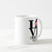 Mug LOVE Cherry Hills Village 11oz (Devant droit)