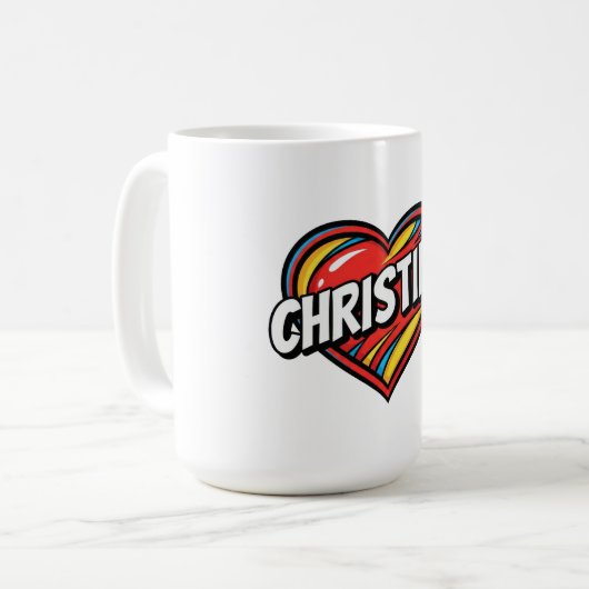 Mug Love Christina (Devant gauche)