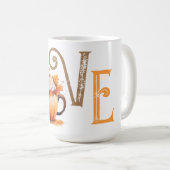 Mug Love Citrouille Spice (Devant droit)