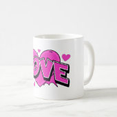 mug LOVE classique (Devant droit)