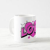 mug LOVE classique (Devant gauche)