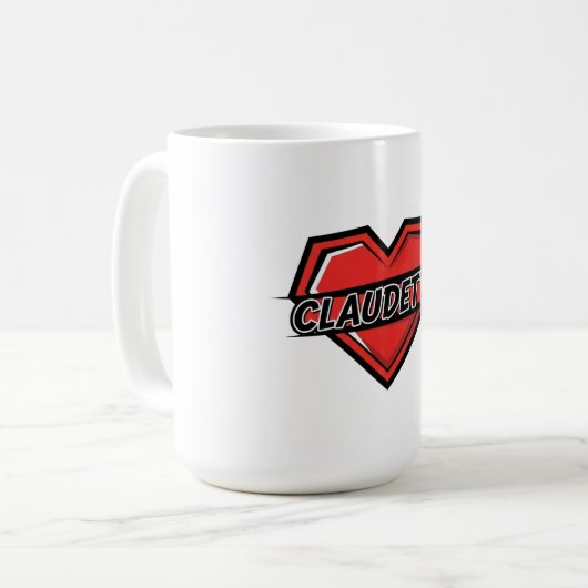 Mug Love Claudette (Devant gauche)