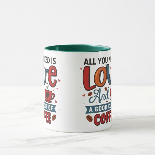 Mug Love & Coffee (Centre)
