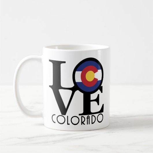 Mug LOVE Colorado 11oz (Gauche)