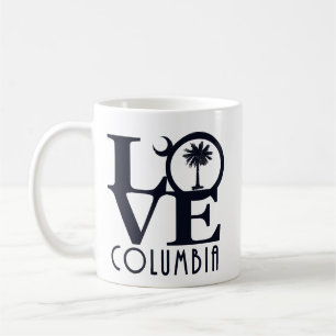 Mug LOVE Columbia Caroline du Sud 11oz