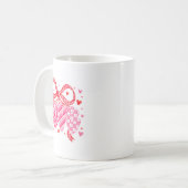 Mug Love Coquette Bow Leopard Hearts Valentine Women G (Devant gauche)