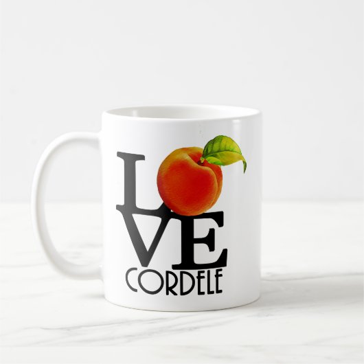 Mug LOVE Cordele Georgia 11oz (Gauche)