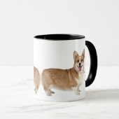 Mug Love Corgis Chiens Tellement de Citation Amusante (Devant droit)
