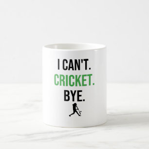 Mug Love Cricket Gift Joueur de cricket des fans de c