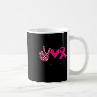 Mug Love Cure Ruban Rose Cancer Sein Sensibilisation 3