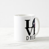 Mug LOVE Dallas 11oz (Devant droit)