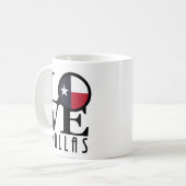 Mug LOVE Dallas 11oz (Devant gauche)