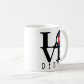 Mug LOVE Denver Colorado 11oz (Devant droit)