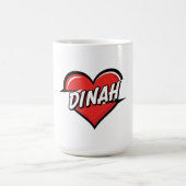 Mug Love Dinah (Centre)